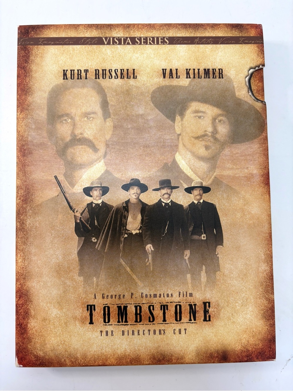 Tombstone (DVD, 2-Disc Set, Vista Series Directors Cut) Like New Condition